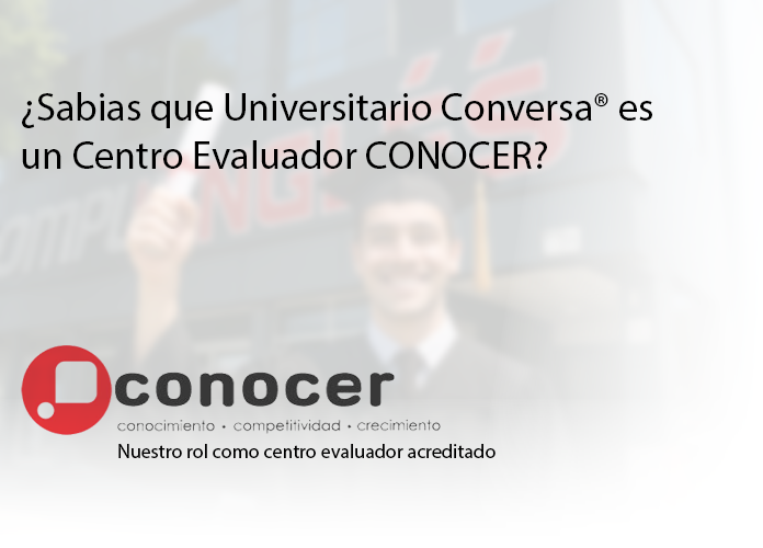 Certificaciones CONOCER — Universitario Conversa